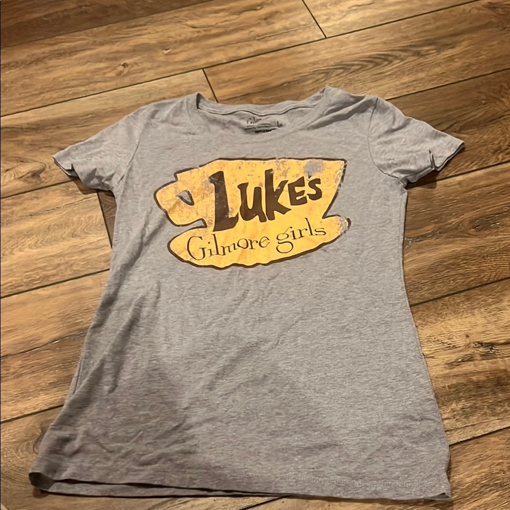 Ripple Junction Gray and Yellow Short Sleeve Tee
